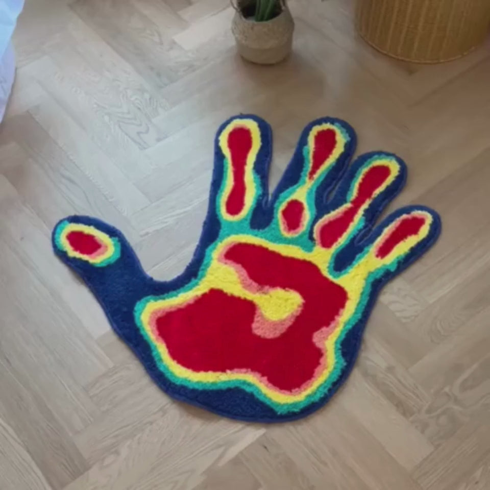 Heat Palm Rug